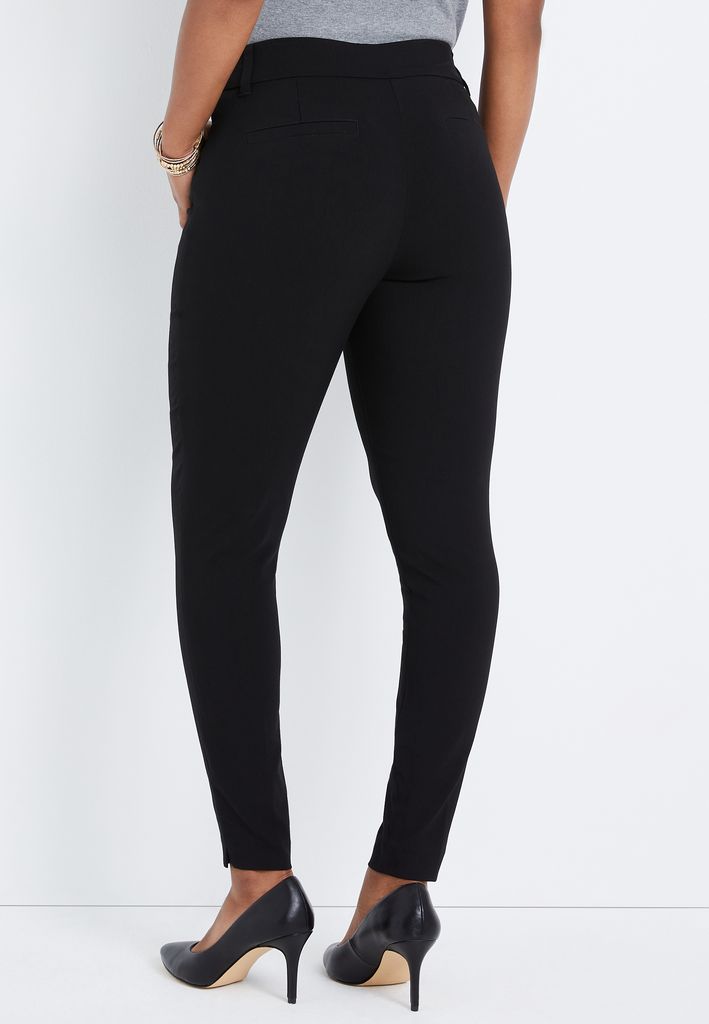 Pull On Bengaline Skinny Ankle Pant - Image 2