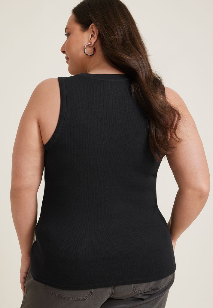 Plus Size 24/7 U Line Tank Top - Image 2