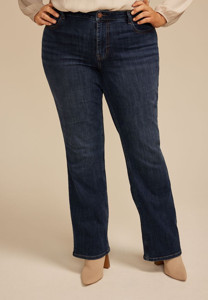 Plus Size m jeans by maurices™ Classic Curvy High Rise Slim Boot Jean