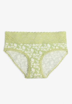 Simply Comfy Cotton Floral Hipster Panty