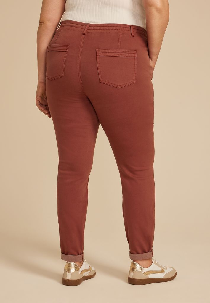 Plus Size Weekender High Rise Tapered Pant - Image 2