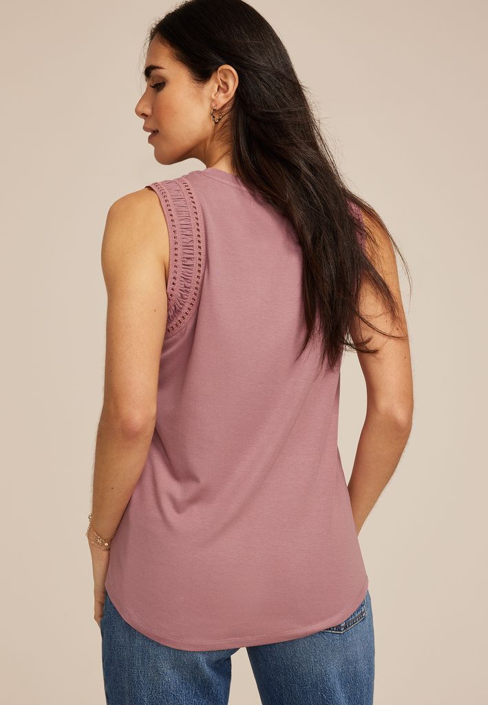 Lattice Trim Tank Top - Image 2