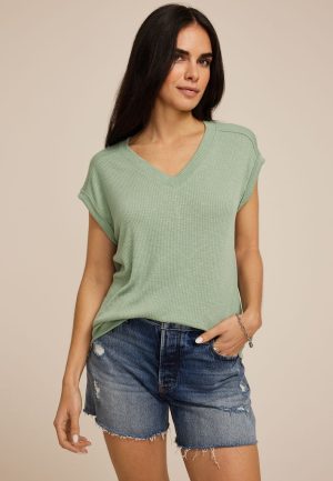 24/7 Berkley V Neck Tee