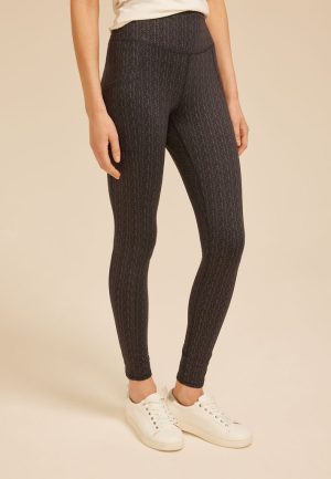 Herringbone High Rise Pocket Luxe Legging