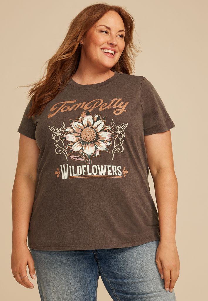 Plus Size Tom Petty Classic Fit Graphic Tee