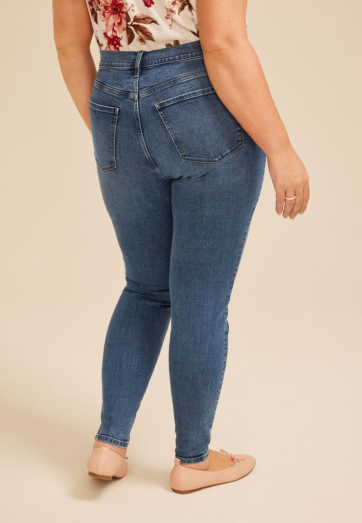 Plus Size m jeans by maurices™ Sculpt Mid Rise Skinny Jean - Image 2
