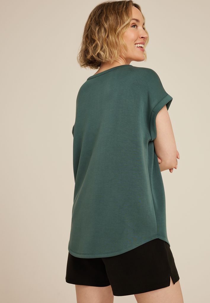 Cloud Scuba Knit Crew Neck Tee - Image 2
