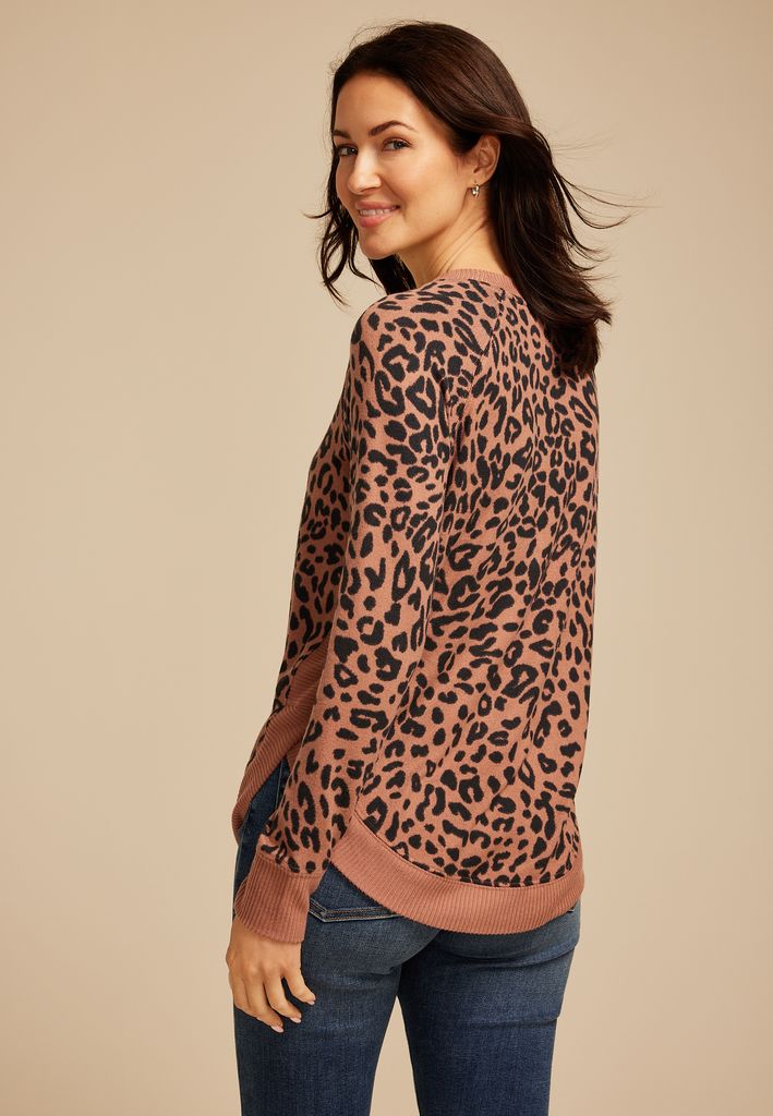 Haven Leopard Round Hem Tunic - Image 2