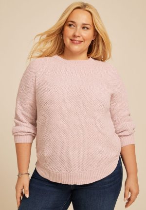 Plus Size Chenille Sweater