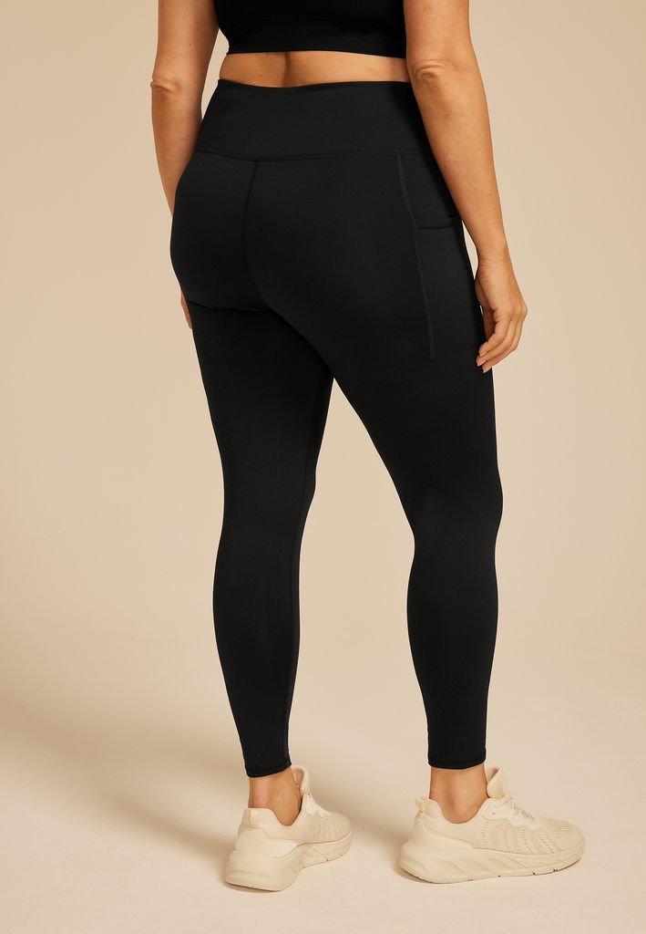 Plus Size Smooth Crossover High Rise Legging - Image 2