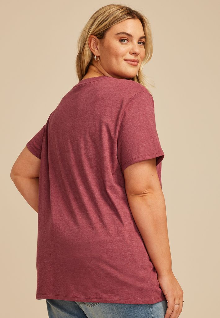 Plus Size Bronco Oversized Fit Graphic Tee - Image 2