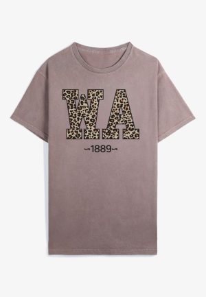 Leopard State Relaxed Graphic Tee
