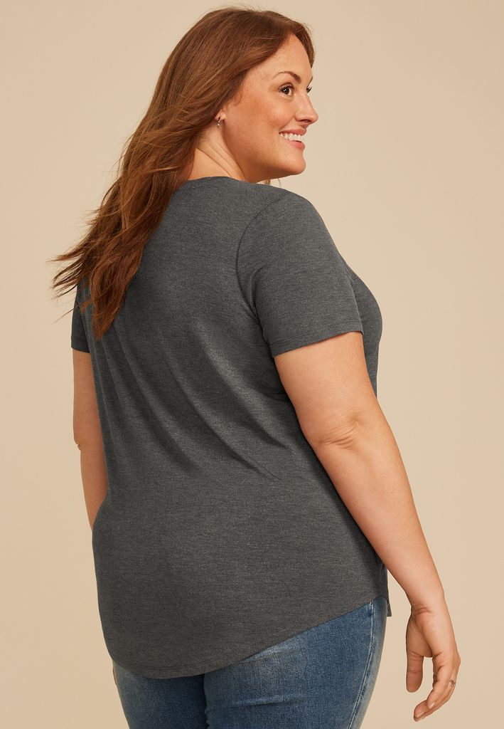 Plus Size Sippin Wine Feelin Fine Classic Fit Graphic Tee - Image 2