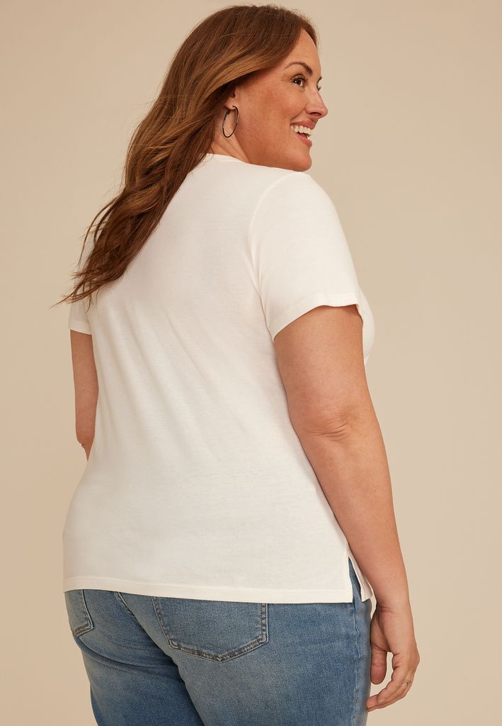 Plus Size Beg Your Pardon Classic Fit Graphic Tee - Image 2