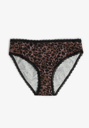 Simply Comfy Cotton Animal Print Bikini Panty