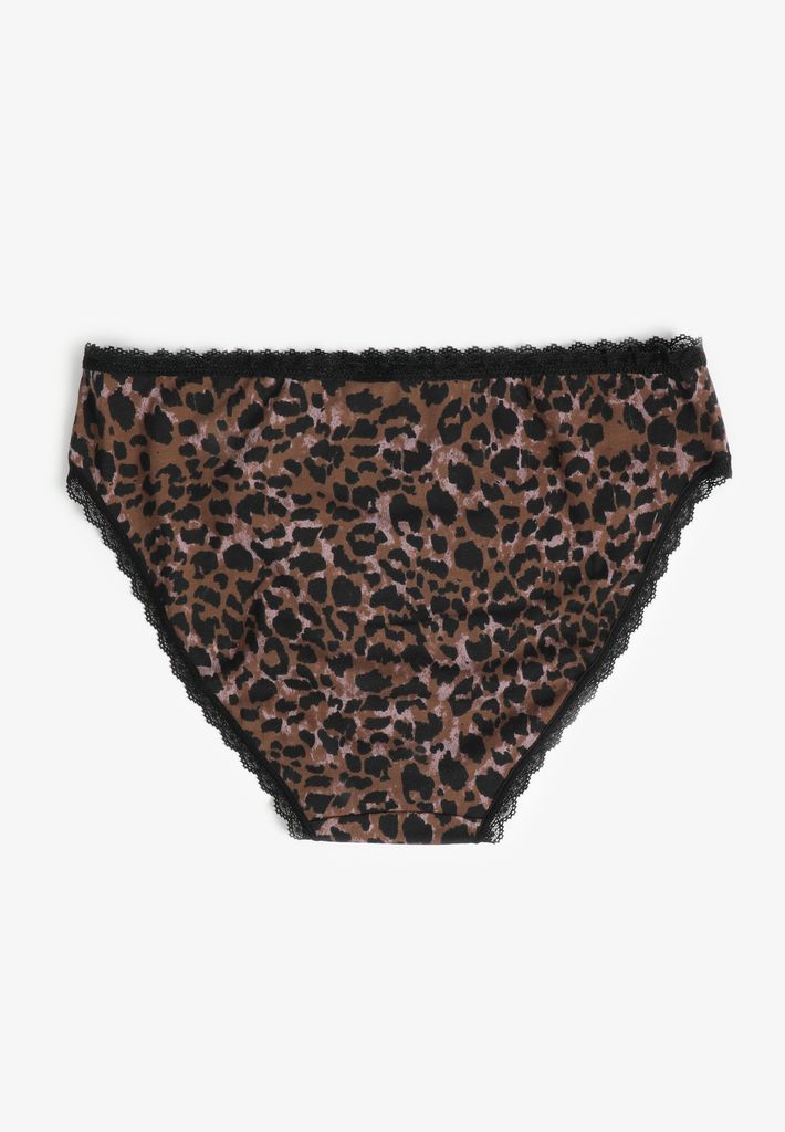 Simply Comfy Cotton Animal Print Bikini Panty - Image 2