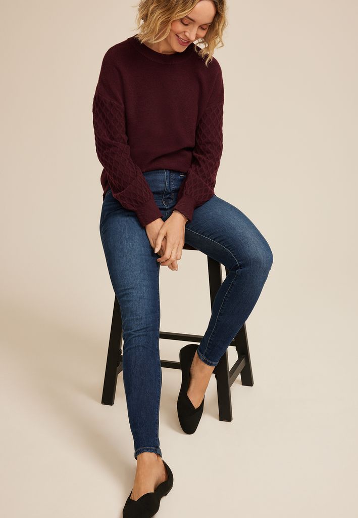 Everflex™ Dark High Rise Super Skinny Jean