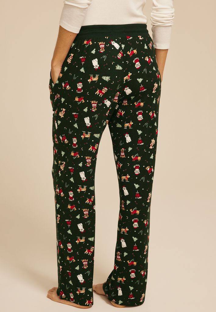 Hacci Holiday Wide Leg Pajama Pants - Image 2