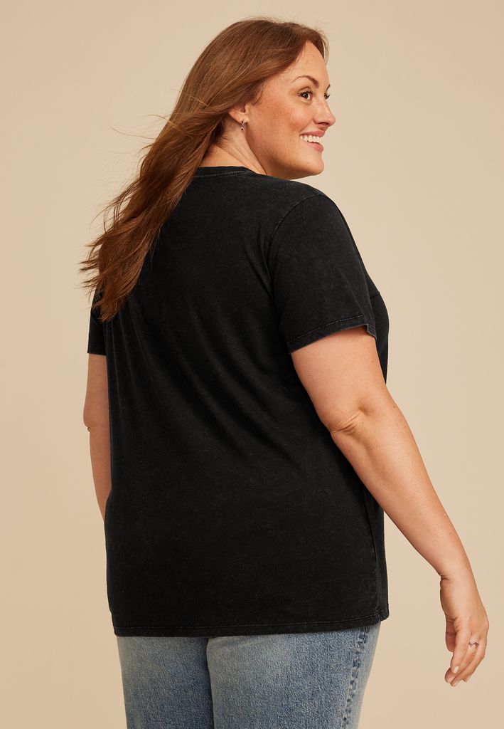 Plus Size Joy In The Journey Oversized Fit Graphic Tee - Image 2