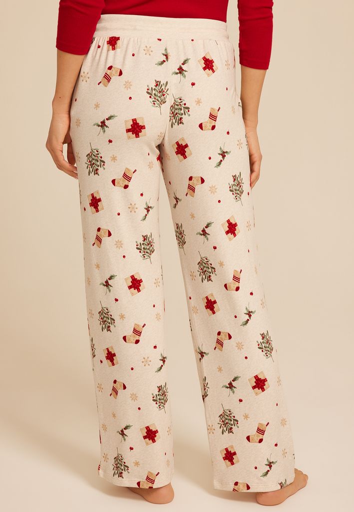 Hacci Festive Wide Leg Pajama Pants - Image 2