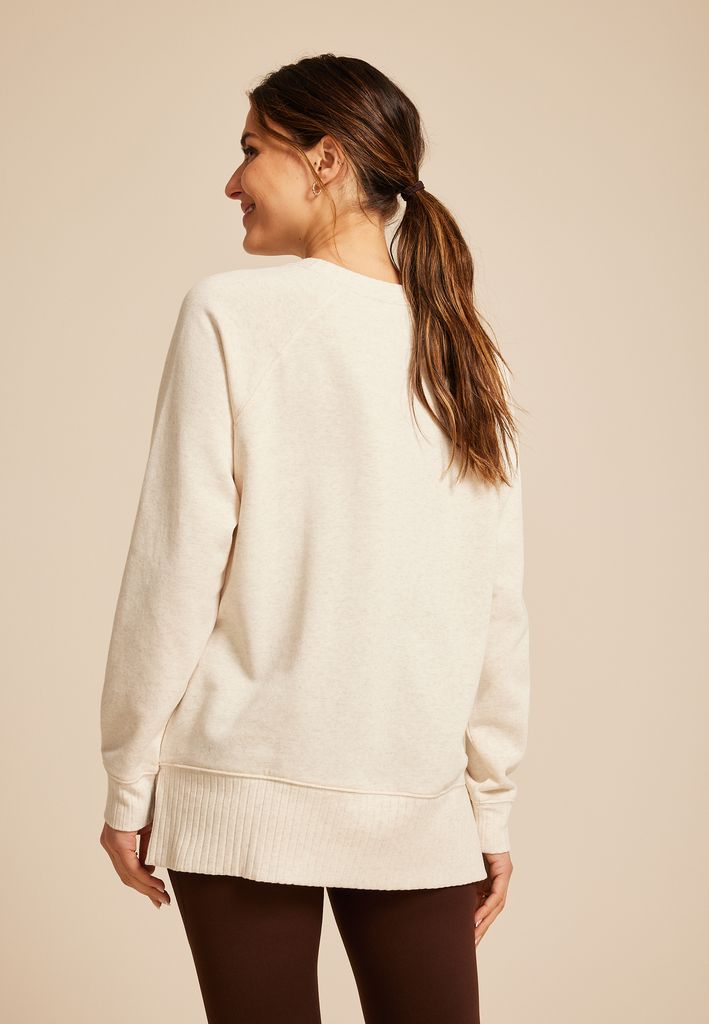 Willowsoft Striped Tunic Sweatshirt - Image 2