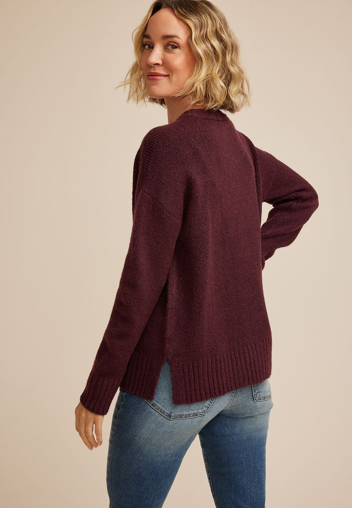 Knit Button Front Cardigan - Image 2