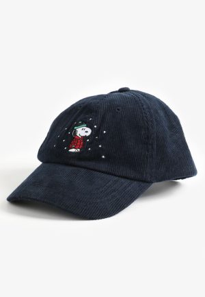 Snoopy Corduroy Baseball Hat