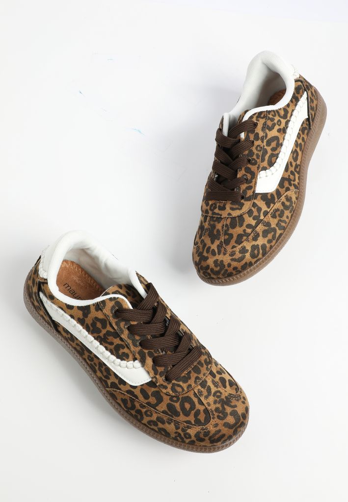 SuperCush Demi Leopard Lace Up Sneaker - Image 2