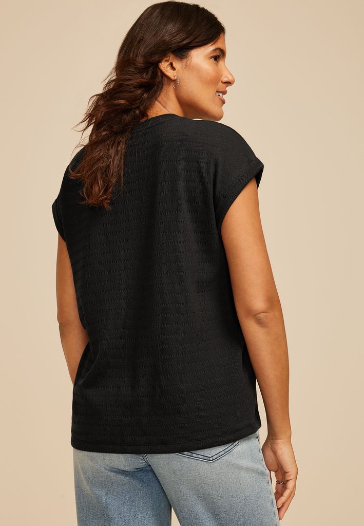 24/7 Textured Clara Tee - Image 2