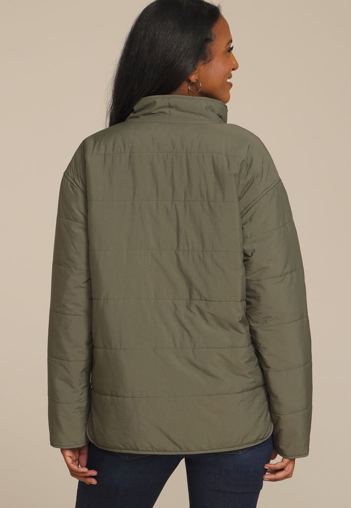Quilted Patch Pocket Jacket - Image 2