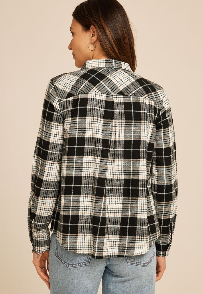 Cabin Plaid Classic Button Up Shirt - Image 2
