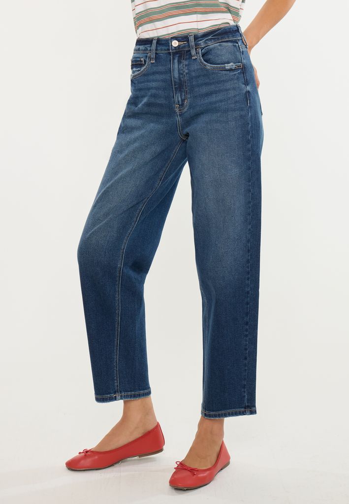 KanCan™ Super High Rise Slim Barrel Jean
