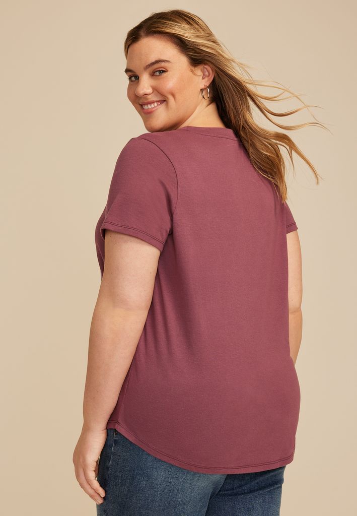 Plus Size Lets Be Better Humans Classic Fit Graphic Tee - Image 2