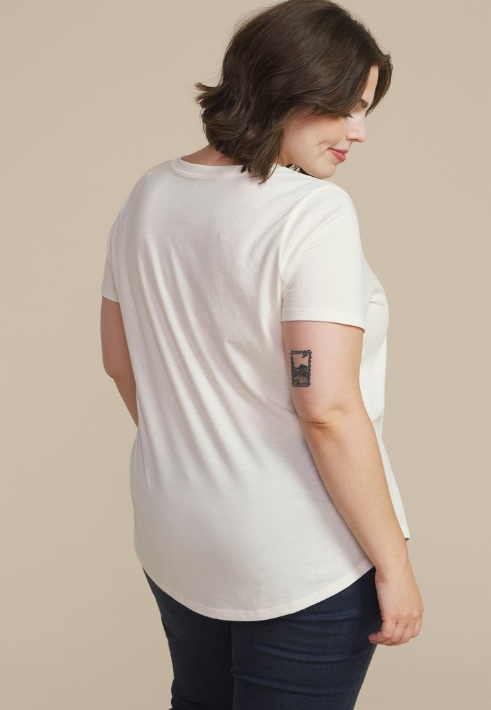 Plus Size Rudolph Classic Fit Graphic Tee - Image 2