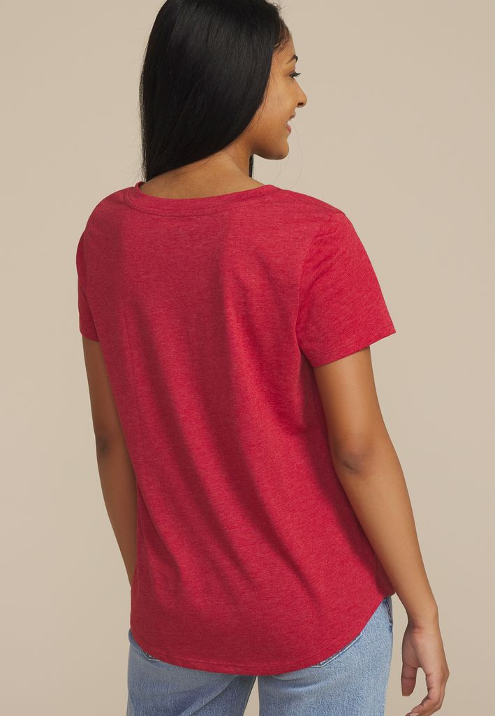 Peanuts Merry Classic Fit Graphic Tee - Image 2