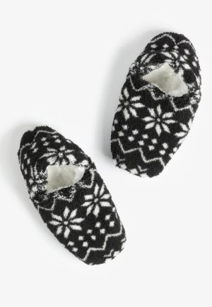 Holiday Sherpa Slipper Socks