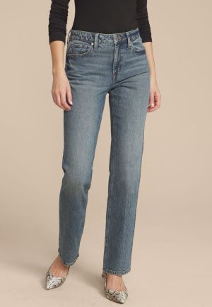 edgely&trade; High Rise Relaxed Straight Leg Jean