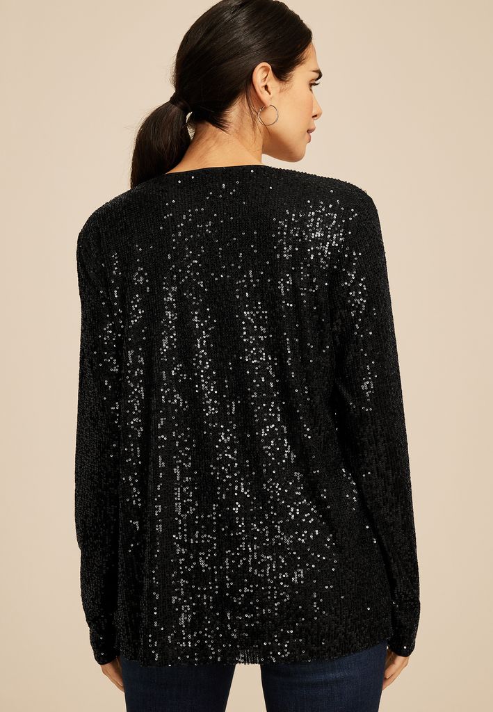 Studio Y Sequin Cardigan - Image 2