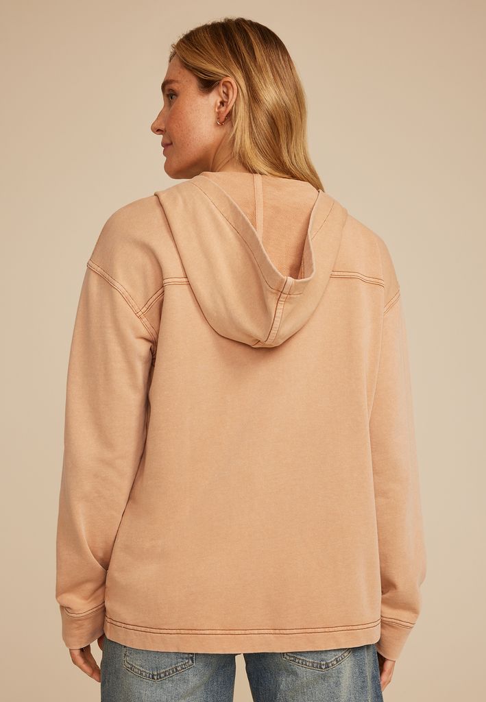 Washed Hooded Shacket - Image 2