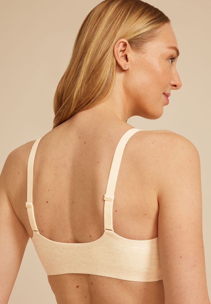 Invisibliss Heathered MicroRib Bralette - Image 2