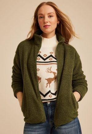 Curly Sherpa Jacket