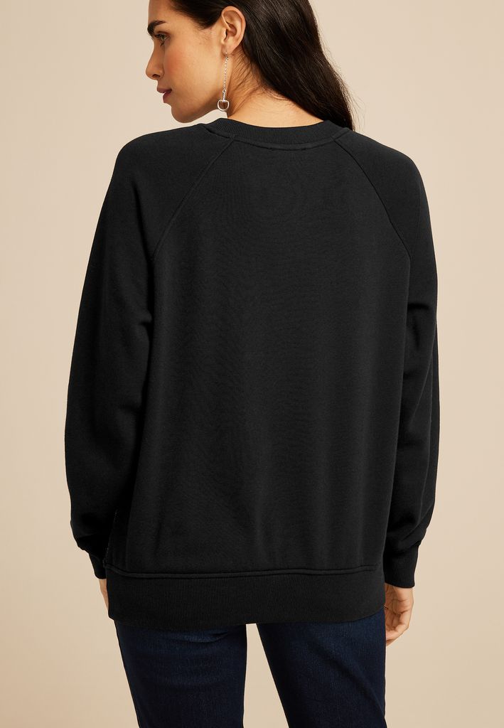 Studio Y Shimmer Tunic Sweatshirt - Image 2