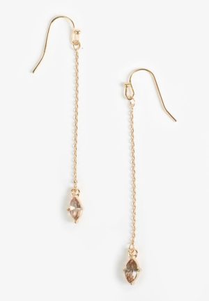 Light Brown Gemstone?Drop Earrings