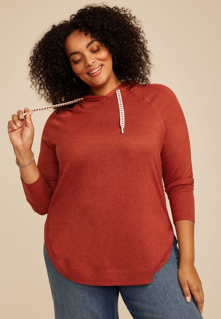 Plus Size Haven Hacci Hoodie