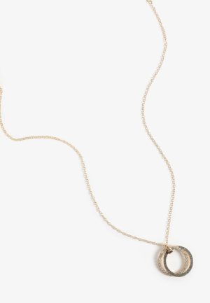 Intertwined Rhinestone Necklace