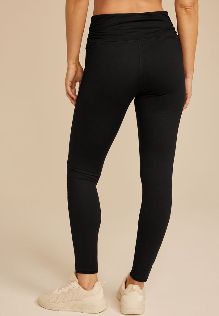 Luxe High Rise Side Ruched Legging - Image 2