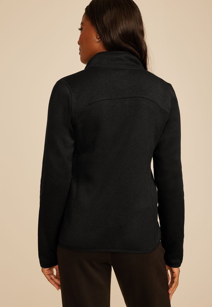 Fleece Athleisure Full Zip Jacket - Image 2