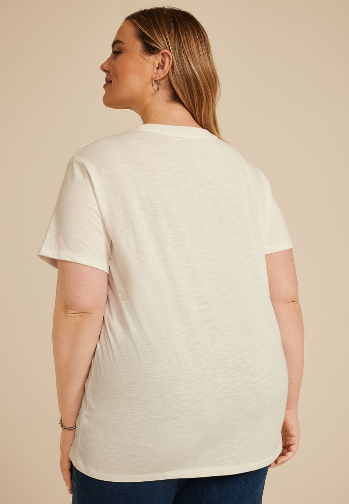 Plus Size Beatles Oversized Fit Graphic Tee - Image 2