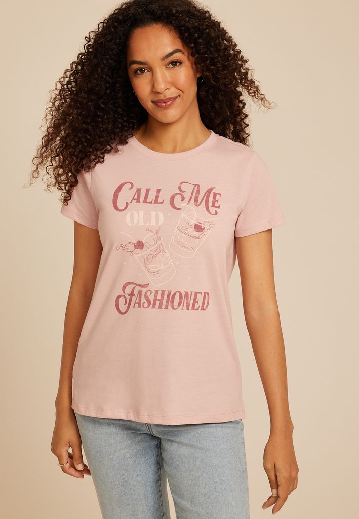 Call Me Old Fashioned Classic Fit Graphic Tee