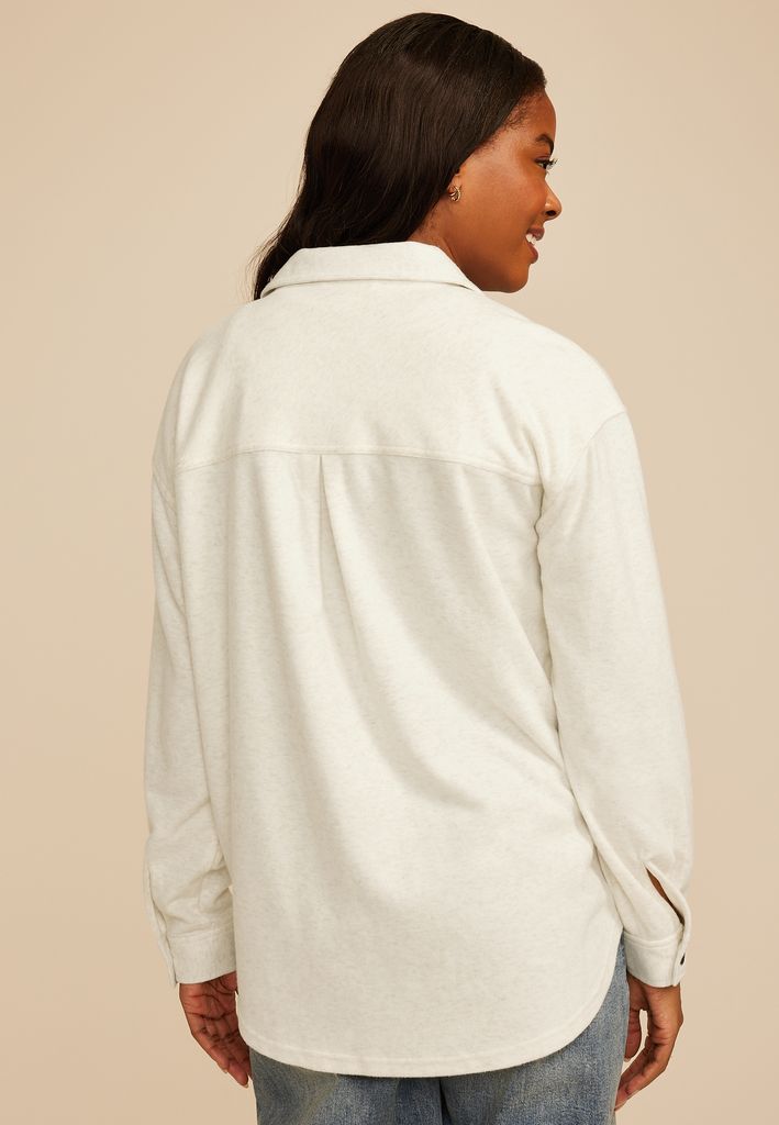 Knit Boyfriend Shacket - Image 2